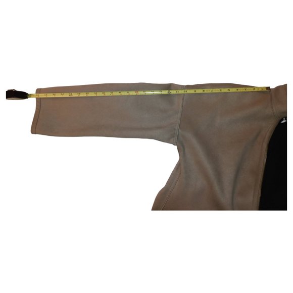 Yansi Fugel Faux Suede Reversible Zip front coat, size M - Picture 9 of 9